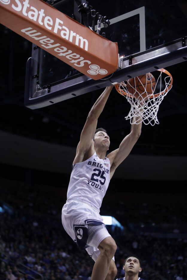 Baxter working himself into shape to contribute for BYU basketball
